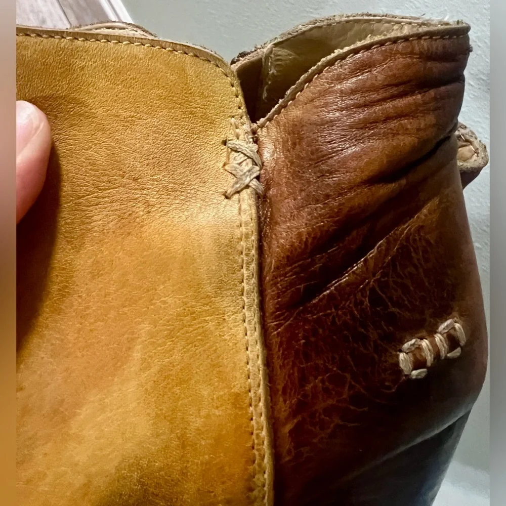 Bed|Stu Yell Hand Crafted Genuine Leather Boots Booties Trendy Winter Classic